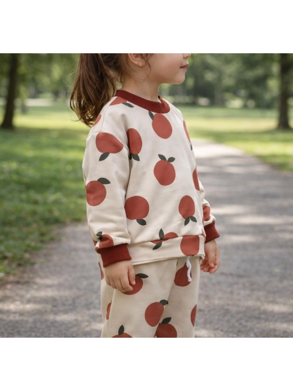 Retro orange - bluza